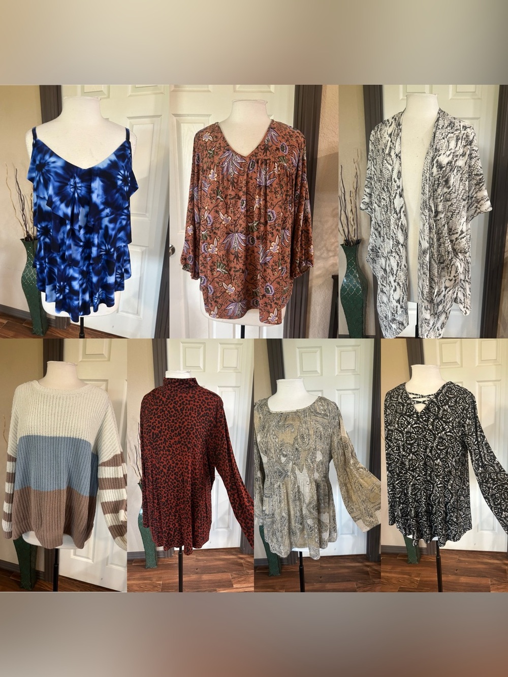 Lot! 7 XL Tops / Shirts / Sweaters / Blouses